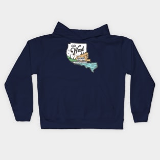 Go West Van Life Kids Hoodie